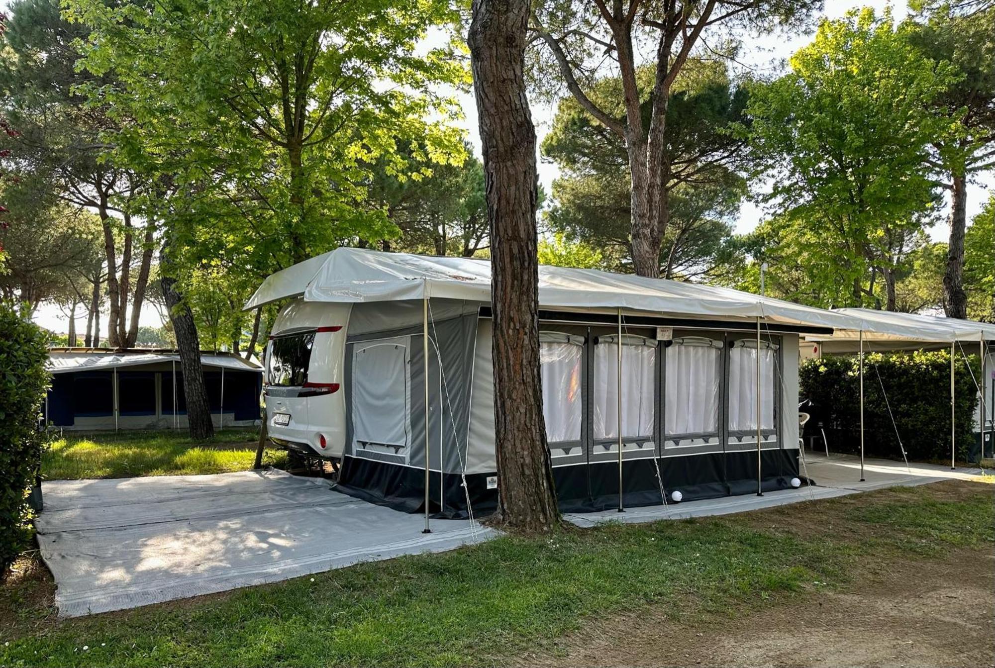 Ps-Caravaning Auf Union Lido - Wohnwagenvermietung คาวัลลิโน-เตรปอร์ติ ภายนอก รูปภาพ
