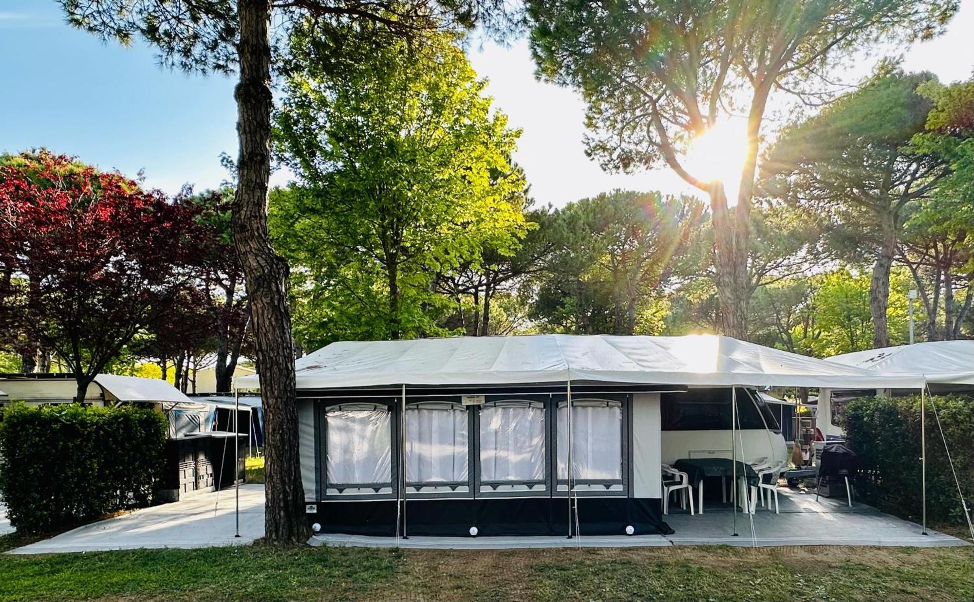 Ps-Caravaning Auf Union Lido - Wohnwagenvermietung คาวัลลิโน-เตรปอร์ติ ภายนอก รูปภาพ